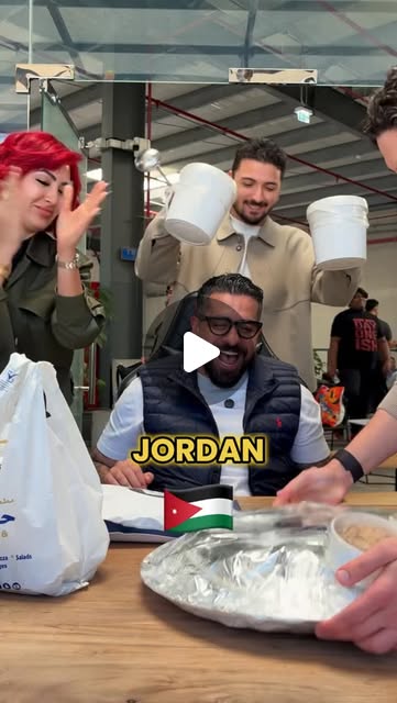 Reel: our boss trying food, Jordan edition, 1.1M views